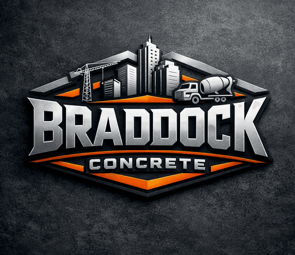 Braddock Concrete — forged badge